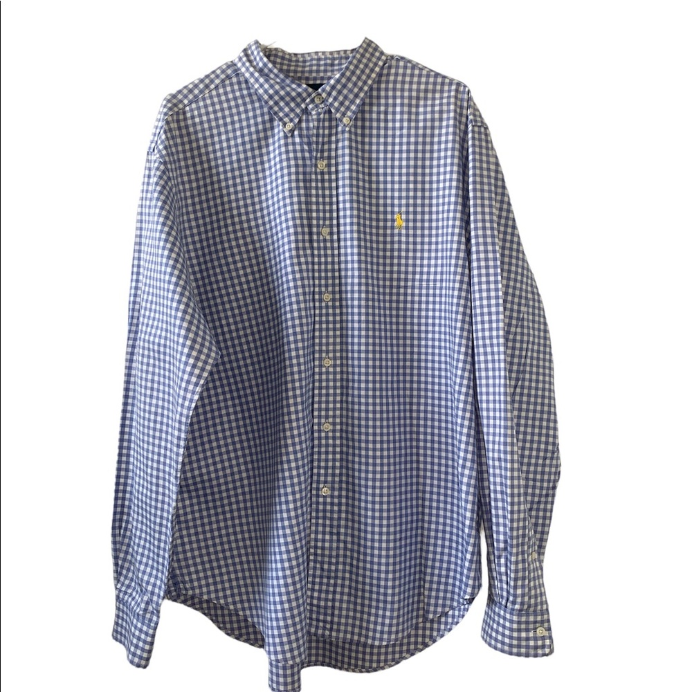 ✨Ralph Lauren Blue/White Size XL